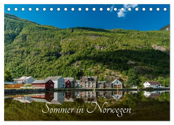 Produktbild: Sommer in Norwegen (Tischkalender 2026 DIN A5 quer), CALVENDO Monatskalender