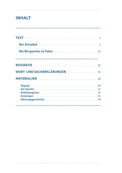 Produktbild: Der Artushof / Die Bergwerke zu Falun