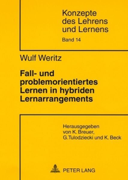 Produktbild: Fall- und problemorientiertes Lernen in hybriden Lernarrangements