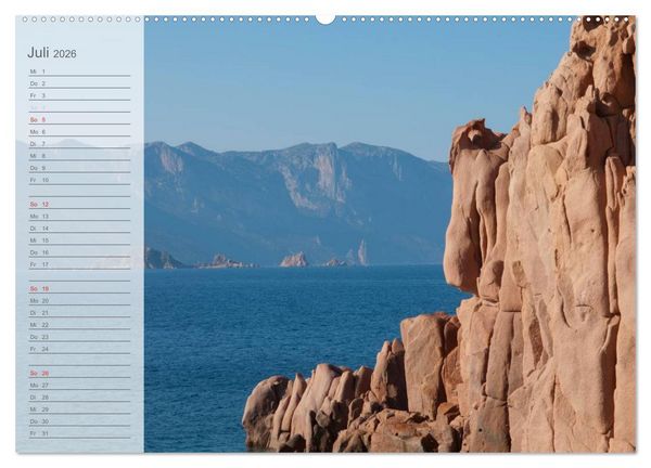 Produktbild: Die sch&ouml;nsten K&uuml;sten Italiens (Wandkalender 2026 DIN A2 quer), CALVENDO Monatskalender
