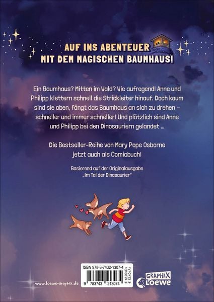 Produktbild: Das magische Baumhaus (Comic-Buchreihe, Band 1) - Im Tal der Dinosaurier