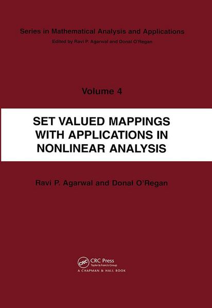 Produktbild: Set Valued Mappings with Applications in Nonlinear Analysis