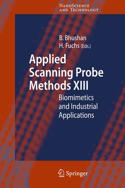 Produktbild: Applied Scanning Probe Methods XIII