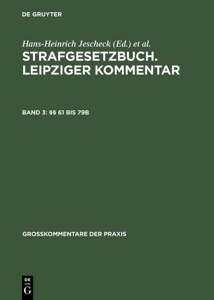 Produktbild: &sect;&sect; 61 bis 79b