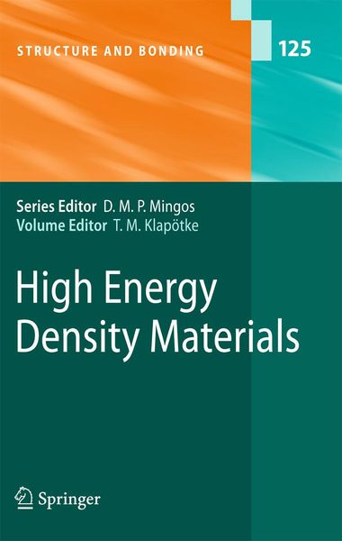Produktbild: High Energy Density Materials