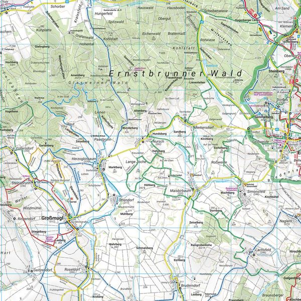 Produktbild: Westliches Weinviertel, Wander + Radkarte 1:50.000