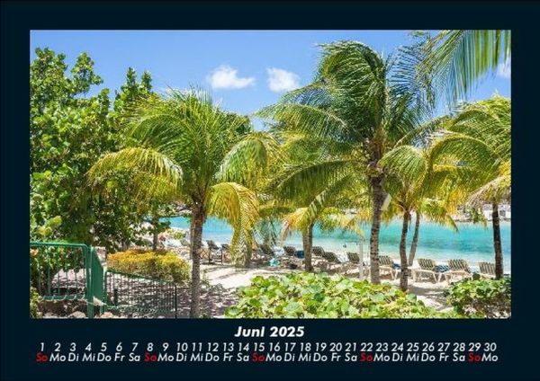 Produktbild: Karibik 2025 Fotokalender DIN A5