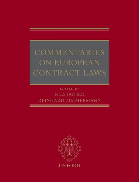 Produktbild: Commentaries on European Contract Laws