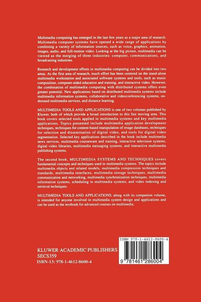 Produktbild: Multimedia Tools and Applications