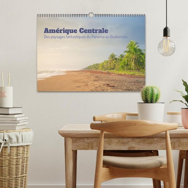 Produktbild: Am&eacute;rique Centrale - Des paysages fantastique du Panama au Guatemala (Calendrier mural 2026 DIN A3 vertical), CALVENDO calendrier mensuel