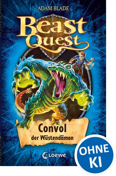 Produktbild: Convol, der W&uuml;stend&auml;mon / Beast Quest Band 37