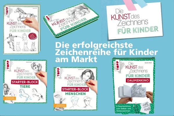 Produktbild: Die Kunst des Zeichnens f&uuml;r Kinder Zeichenschule