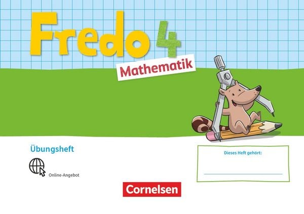 Produktbild: Fredo Mathematik 4. Schuljahr. Ausgabe A - Übungsheft