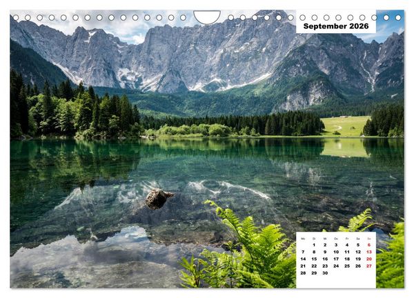 Produktbild: Faszination Ostalpen - von Berchtesgaden bis Slowenien (Wandkalender 2026 DIN A4 quer), CALVENDO Monatskalender