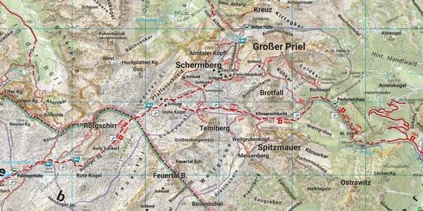 Produktbild: Freytag & berndt Wanderkarte WK 0081 Pyhrn-Priel, Traunsee-A