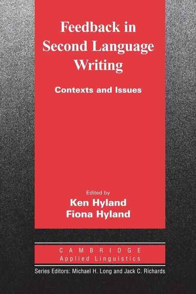 Produktbild: Feedback in Second Language Writing