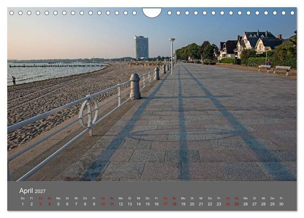 Produktbild: L&uuml;becker Bucht - Travem&uuml;nde - Niendorf - Timmendorf (Wandkalender 2027 DIN A4 quer), CALVENDO Monatskalender