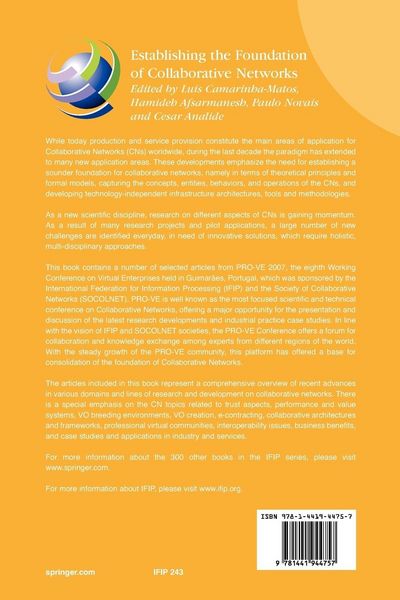 Produktbild: Establishing the Foundation of Collaborative Networks