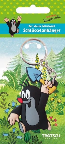 Produktbild: Tr&ouml;tsch Der kleine Maulwurf 3D Schl&uuml;sselanh&auml;nger Schaufel