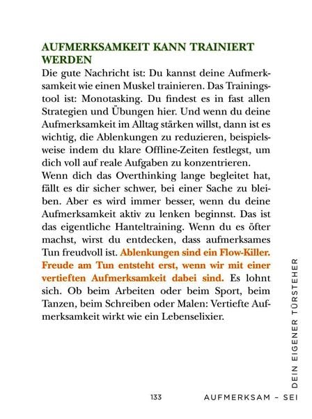 Produktbild: Die 1-Minuten-Strategie gegen Overthinking