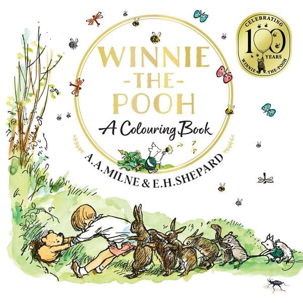 Produktbild: WINNIE-THE-POOH: A COLOURING BOOK