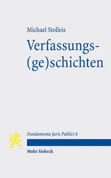 Produktbild: Verfassungs(ge)schichten
