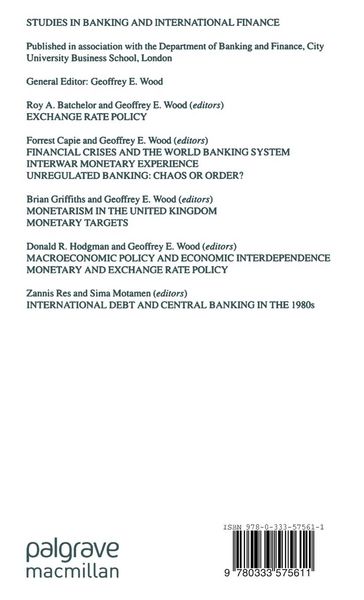 Produktbild: Monetary Economics in the 1990s