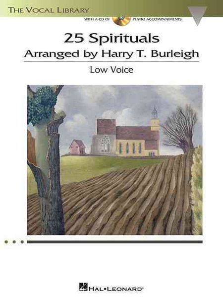Produktbild: 25 Spirituals Arranged by Harry T. Burleigh with Companion Recordings of Piano Accompaniments Low Voice, Book/Audio Online