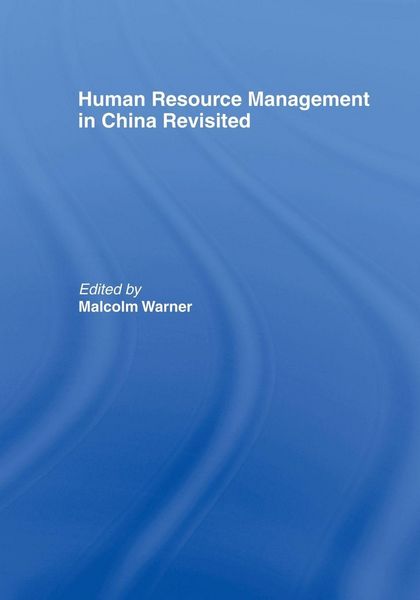 Produktbild: Human Resource Management in China Revisited