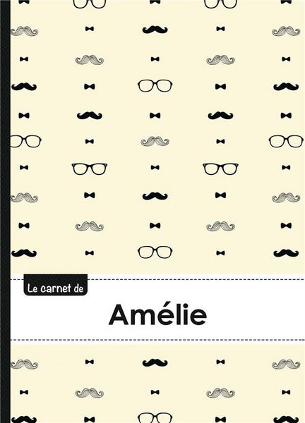 Produktbild: Le carnet d amelie lignes, 96p,