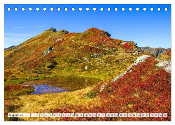 Produktbild: Gr&uuml;&szlig;e aus Hinterglemm (Tischkalender 2026 DIN A5 quer), CALVENDO Monatskalender
