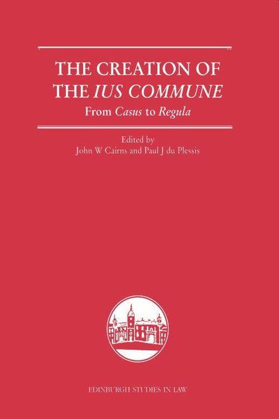 Produktbild: The Creation of the Ius Commune
