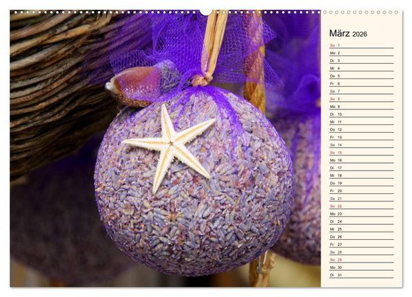 Produktbild: Lavendel (Wandkalender 2026 DIN A2 quer), CALVENDO Monatskalender