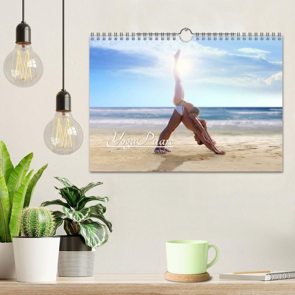 Produktbild: YogaPaare (Wandkalender 2026 DIN A4 quer), CALVENDO Monatskalender