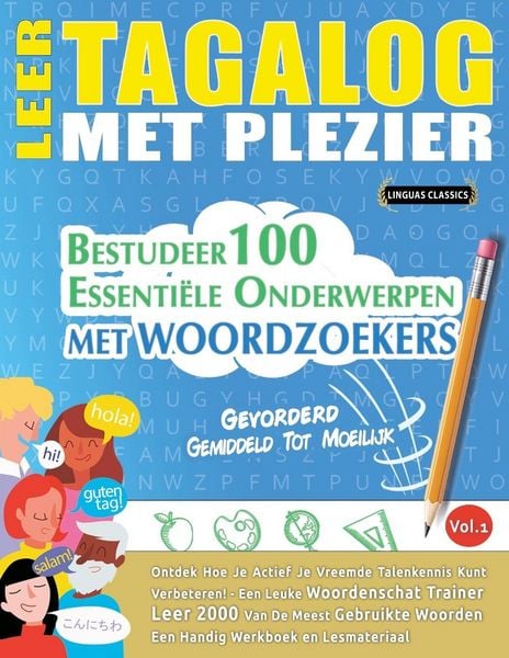 Produktbild: LEER TAGALOG MET PLEZIER - GEVORDERD