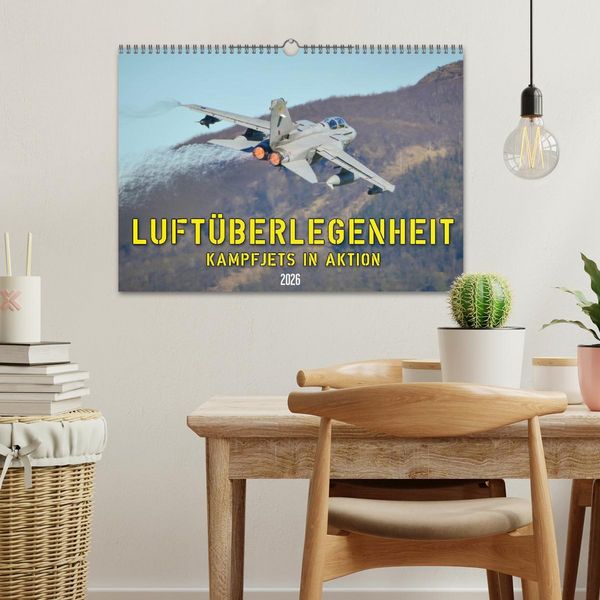 Produktbild: Luft&uuml;berlegenheit - Kampfjets in Aktion (Wandkalender 2026 DIN A3 quer), CALVENDO Monatskalender