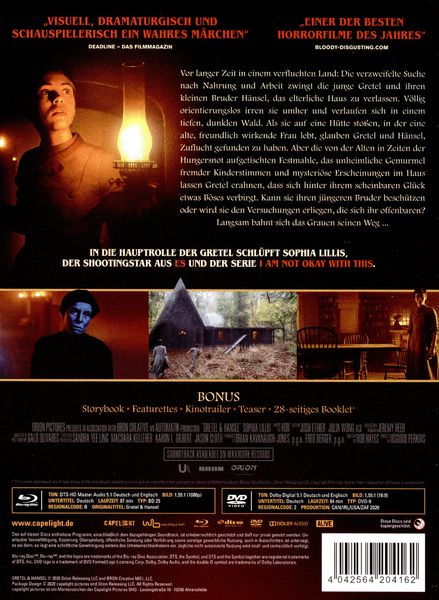 Produktbild: Gretel & H&auml;nsel - 2-Disc Limited Collector's Mediabook (+ DVD)
