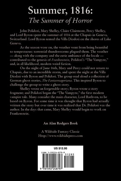 Produktbild: Polidori's Vampyre by John Polidori, Fiction, Horror