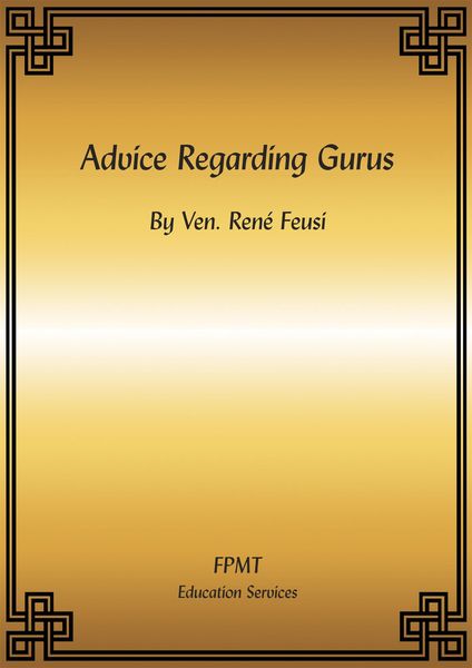 Produktbild: Advice Regarding Gurus eBook