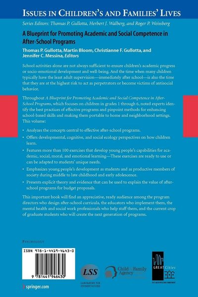 Produktbild: A Blueprint for Promoting Academic and Social Competence in After-School Programs