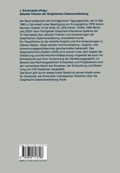 Produktbild: Aktuelle Themen der Graphischen Datenverarbeitung