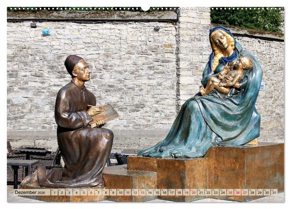 Produktbild: Tournai - Malerisches Belgien (hochwertiger Premium Wandkalender 2026 DIN A2 quer), Kunstdruck in Hochglanz