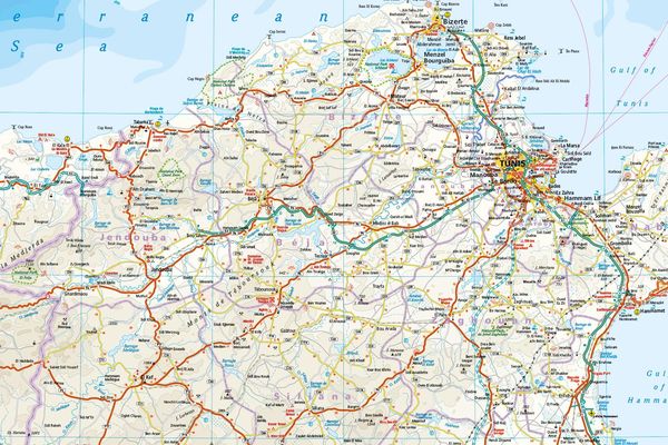 Produktbild: Reise Know-How Landkarte Tunesien / Tunisia (1:600.000)