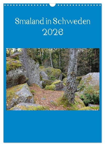 Produktbild: Smaland in Schweden 2026 (Wandkalender 2026 DIN A3 hoch), CALVENDO Monatskalender