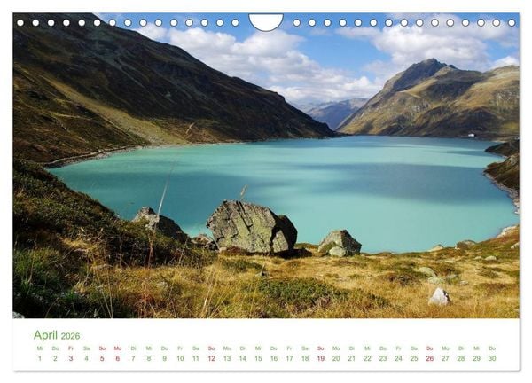 Produktbild: Bergwelt in &Ouml;sterreich (Wandkalender 2026 DIN A4 quer), CALVENDO Monatskalender