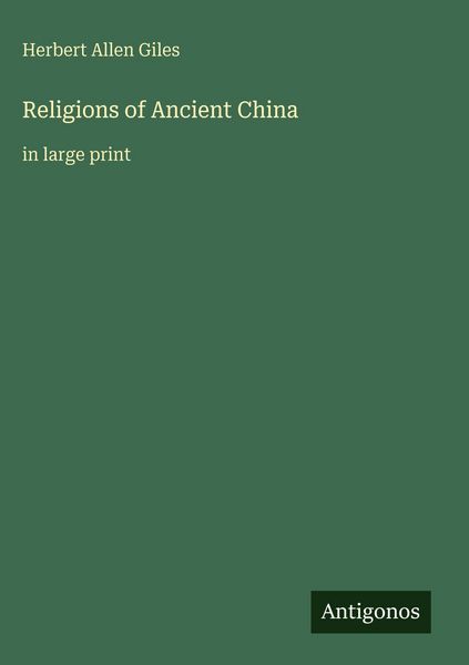 Produktbild: Religions of Ancient China