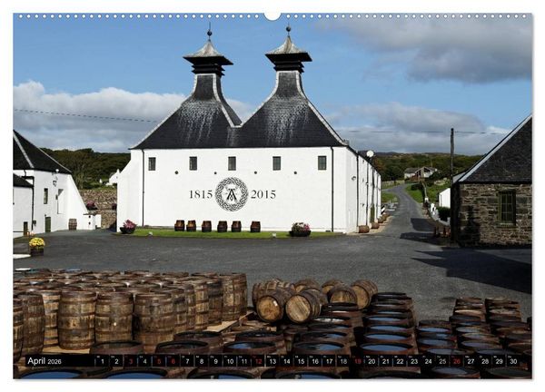 Produktbild: Islay und das "Wasser des Lebens" (hochwertiger Premium Wandkalender 2026 DIN A2 quer), Kunstdruck in Hochglanz