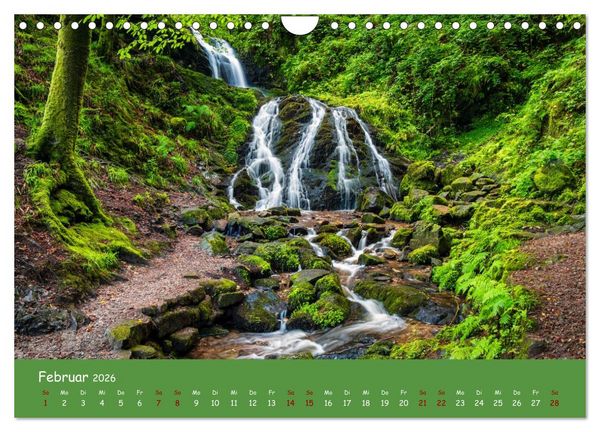 Produktbild: Wassertr&auml;ume im Schwarzwald (Wandkalender 2026 DIN A4 quer), CALVENDO Monatskalender