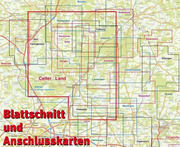 Produktbild: Celler Land und "Oberes &Ouml;rtzetal"