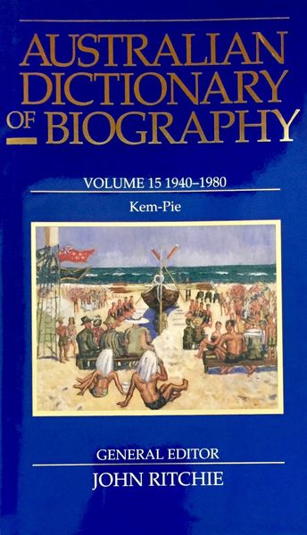 Produktbild: Australian Dictionary of Biography V15